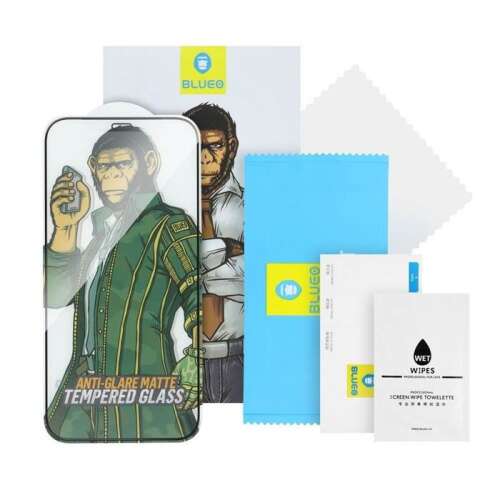 5D Mr. Monkey Glass - Apple iPhone 14 Pro Max schwarz (Stark matt) 49490896
