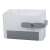 White and gray plastic organizer with a drawer, perfect for storing bathroom essentials