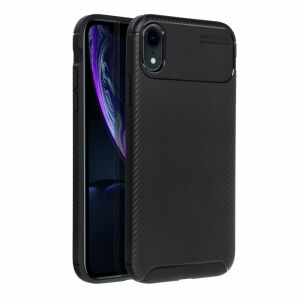 Carbon Premium iPhone XR Hülle, schwarze Schutzhülle - Handyhüllen
