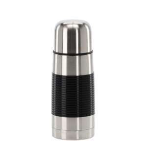 Termos z nehrdzavejúcej ocele so silikónovým držadlom, 350ml - Preprava jedla a nápojov