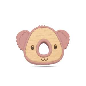 Beißring in Koala-Form aus Silikon und Buchenholz, BPA-frei, für Babys von 0-24 Monaten - Babys & Toddler