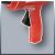 Ergonomic handle of Einhell TC-GG 30 hot glue gun