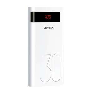 Powerbank Romoss Sense 8P+, 30000 mAh (biały)