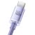 Baseus Crystal Shine USB-C Cable, 5A, 1.2m (purple) 97331714