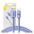 Kabel ładujący USB na USB-C Baseus Crystal Shine, 100W - Jasnoniebieski, 1,2m 97331714