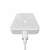 Baseus Magnetic Mini 10000mAh 20W MagSafe Power Bank, бял, зареждане с USB-C кабел