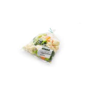 4FOOD Mélyhűtőzacskók, 25 x 30 cm, 3.0 l, 40 db, újrafelhasználható műanyag fagyasztó zacskók élelmiszerek tárolására - Tescoma