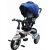 R-Sport dark blue tricycle with sun canopy and parent handle