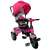 R-Sport pink inflatable wheel tricycle with sun canopy