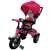 R-Sport pink tricycle with adjustable sunshade and parent handle