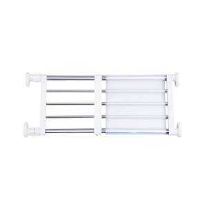 Teleskopická polica do skrine, rozťahovacia polica, polica šetriaca priestor, nastaviteľná polica, polica na uskladnenie, organizér do skrine, kuchynská polica, polica do kúpeľne - Police