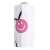 PetKit dog waste bag roll, white with pink smiley face