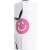 PetKit dog waste bag roll, white with pink smiley face