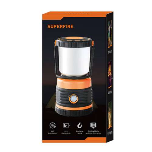 Campinglampe Superfire T39, 12W, 850lm