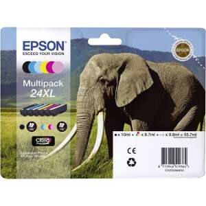 Epson 24XL Multipack Tintenpatronen für Epson Expression Photo XP-750, XP-850 Drucker - Epson