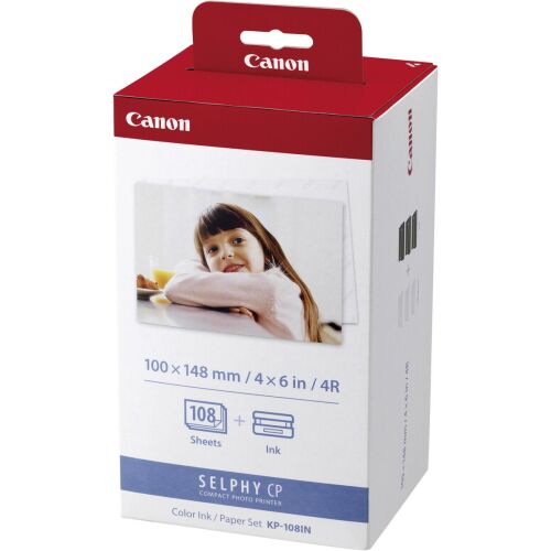 Canon KP108IN set tinte u boji i papira za Selphy CP pisače