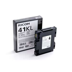 Ricoh GC41KL fekete tintapatron, eredeti, Aficio SG 2100n, 3100snw, 3110dn, 3110dnw, 3110fsnw, 3120bsfnw, 7100dn nyomtatókhoz - Ricoh