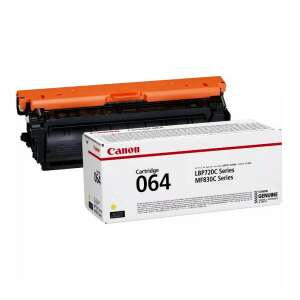 Canon CRG-064 Yellow Toner Cartridge for LBP720C and MF830C Series Printers - Printer & scanner