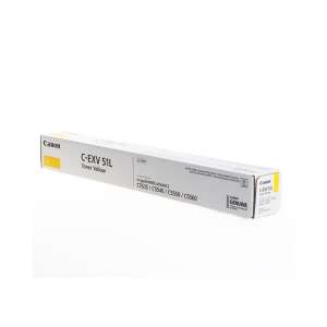 Canon C-EXV 51L Toner Gelb, Original-Tonerkartusche für Canon ImageRunner Advance C5500-Drucker - Canon Toner für Drucker