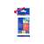 Brother TZE-435 12mm x 8m laminated white on red tape cassette