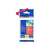 Brother TZE-435 12mm x 8m laminated white on red tape cassette
