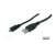 USB kábel Digitus AK-300110-018-S, 1,8 m, USB A na Micro-USB B, čierny
