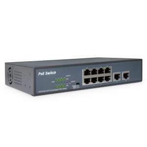 Digitus DN-95323-1 prekidač (neupravljani) Fast Ethernet (10/100) PoE Sivi 58587578 - Switch