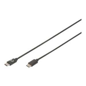 Digitus AK-300138-030-S USB-C - USB-C kábel, 3 méter, fekete - Digitus