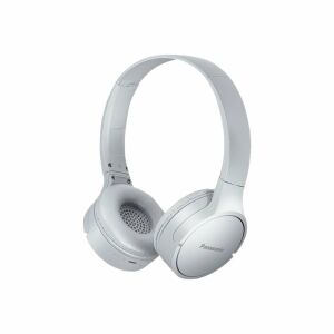 Panasonic RB-HF420BE-W white wireless headphones isolated on white background - Panasonic