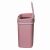 TOO Pink 12 Liter Sensor Trash Can with Open Lid