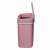 TOO 12 liter pink automatic sensor trash can open