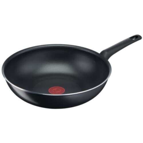 Tefal Simple Cook 28 cm wok panvica, nepriľnavý titánový povrch, čierna