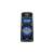 Sony MHC-V73D Bluetooth party speaker, black, front view
