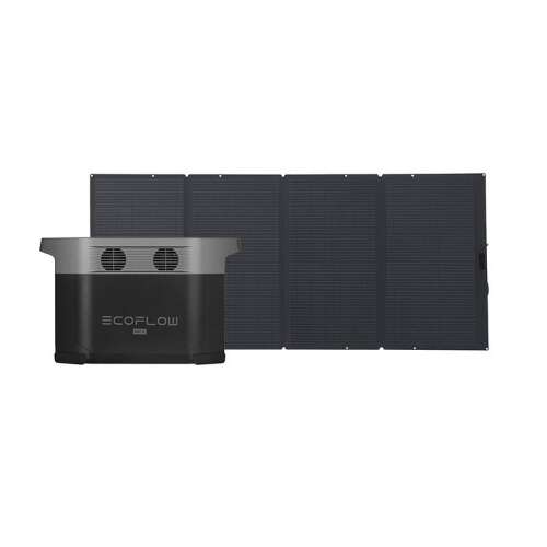 Hordozható erőmű EcoFlow Delta Max + 400W-os napelem panel 49689619