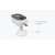 Reolink Lumus outdoor security camera, white, showing micro SD card socket, reset button, and bracket