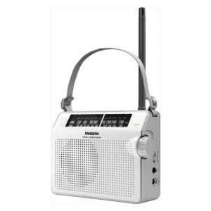 Radio portabil Sangean PR-D6W AM/FM, alb - Radiouri