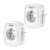 Gosund SP1-H Smart Plug, 2 Pack, White, Works with Apple HomeKit