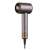 JIMMY F8 hair dryer, gray with gold accents, side view