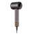 JIMMY F8 hair dryer, gray with gold accents, front view