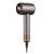 JIMMY F8 hair dryer, gray with gold accents, side view