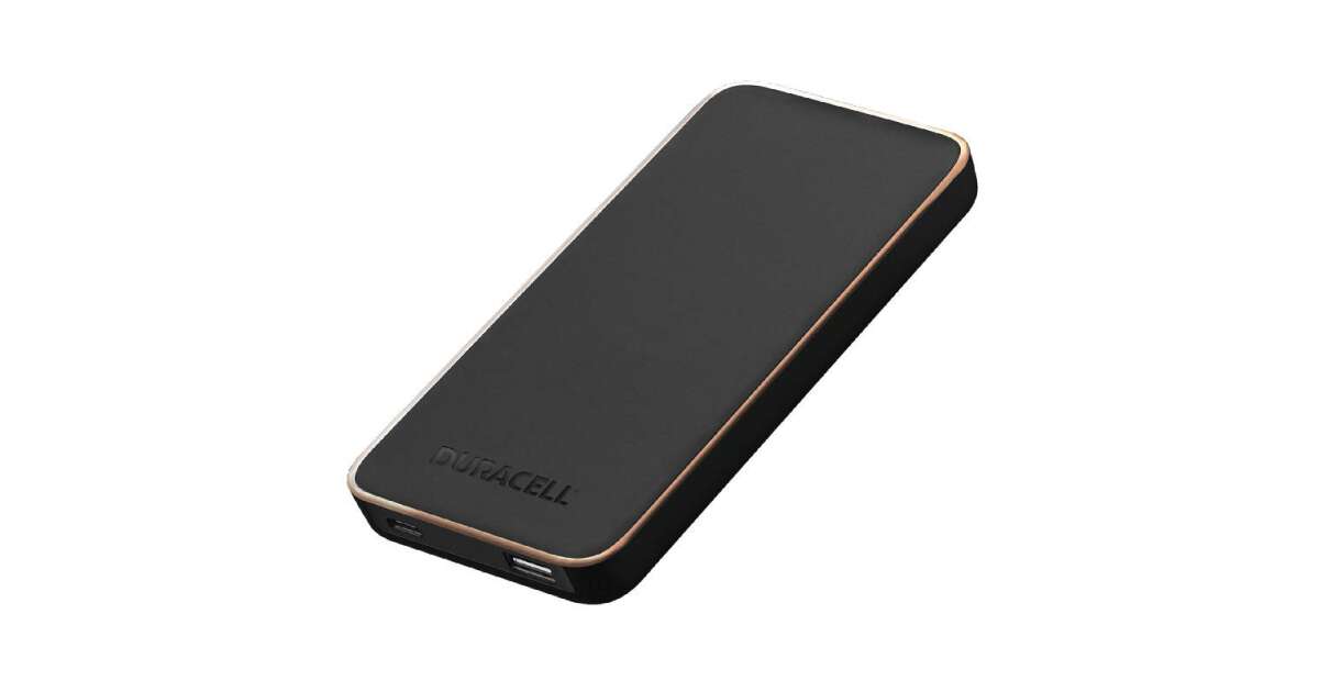 Powerbank Duracell Charge 10, PD 18W, 10000mAh (black)