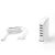 Charger Dudao A5EU 5x USB + power cable (white) 49692084