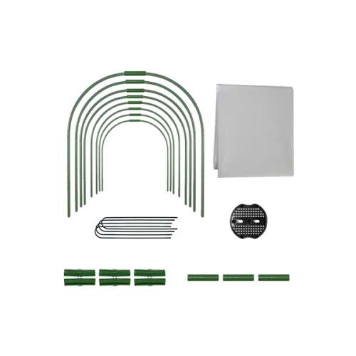 Mini fóliasátor készlet vázzal, fóliával és csatlakozókkal