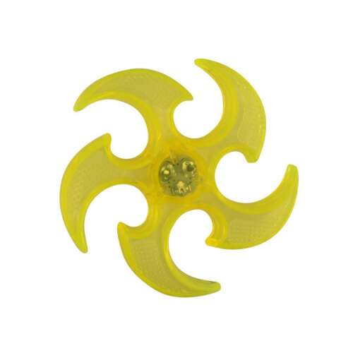 Жълт летящ диск с светлини