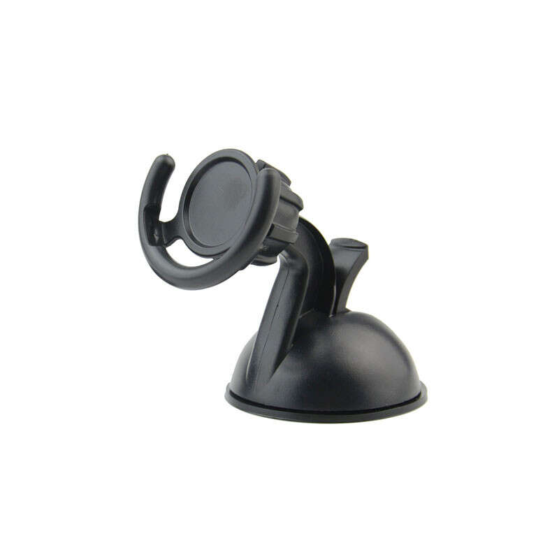 Akasztós tapadókorongos uni telefontartó LH36 rövidszárú fekete