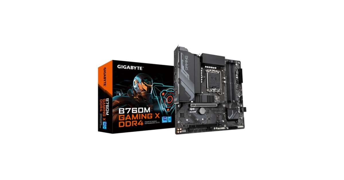 Gigabyte alaplap s1700 b760m gaming x ddr4 intel z760, matx B760M ...
