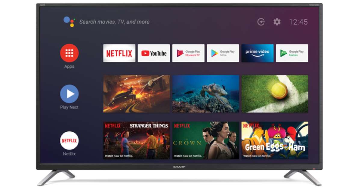 SHARP 43BL2EA 109cmes 4K UHD Android LED TV Harman Kardon