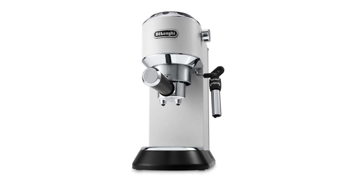 Espresso k vovar DeLonghi Dedica Style EC685W biely Pepita