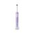 Oral-B Vitality Pro purple electric toothbrush on charging stand