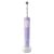 Oral-B Vitality Pro purple electric toothbrush on charging stand